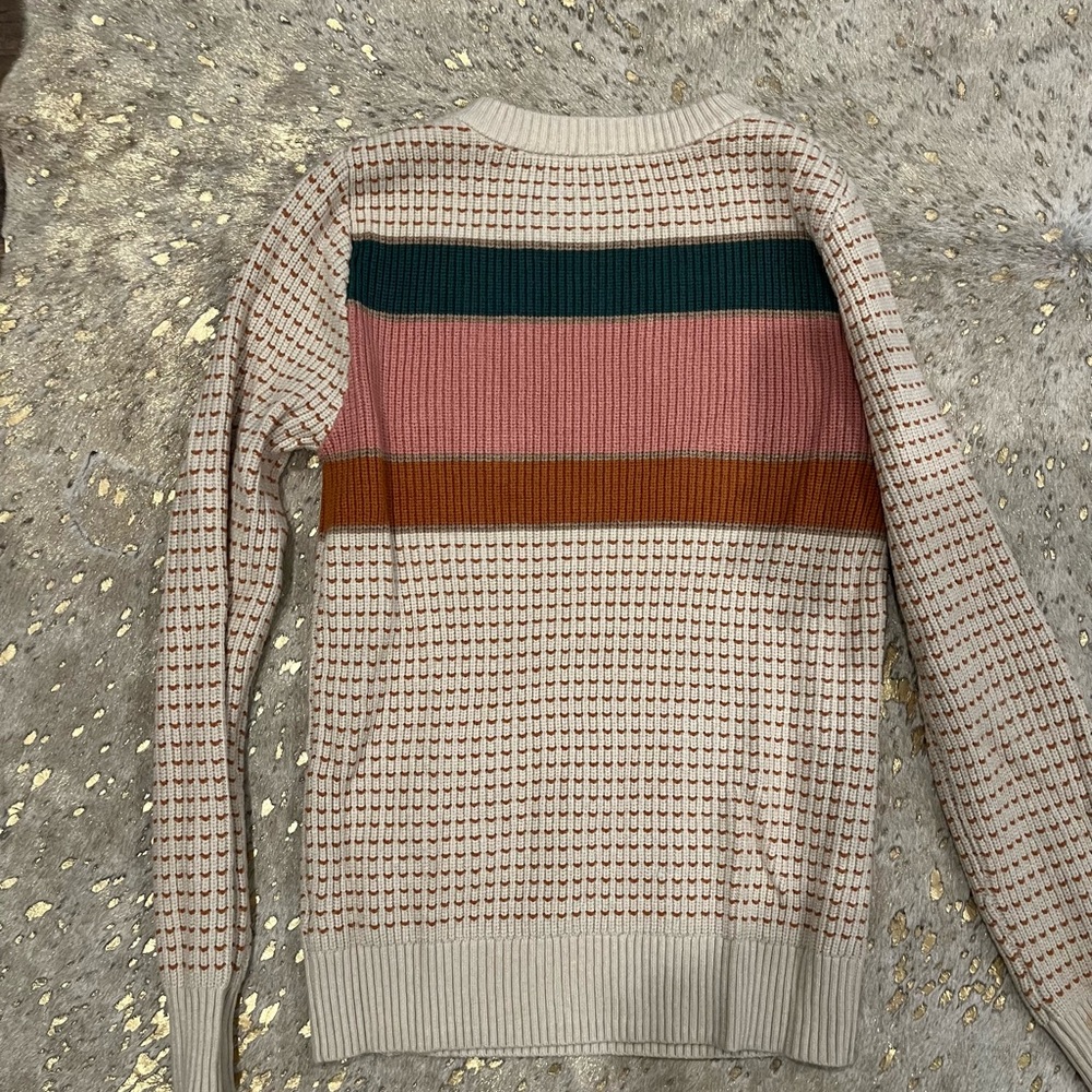 Amalli Talli color block sweater, size M. Tall ladies dream!